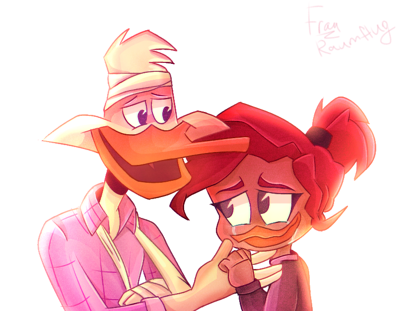 Drake Mallard And Gosalyn By Geraptichkina On Deviantart