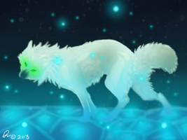 White Foxes -speedpaint-