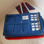 Dr Who Tardis cake