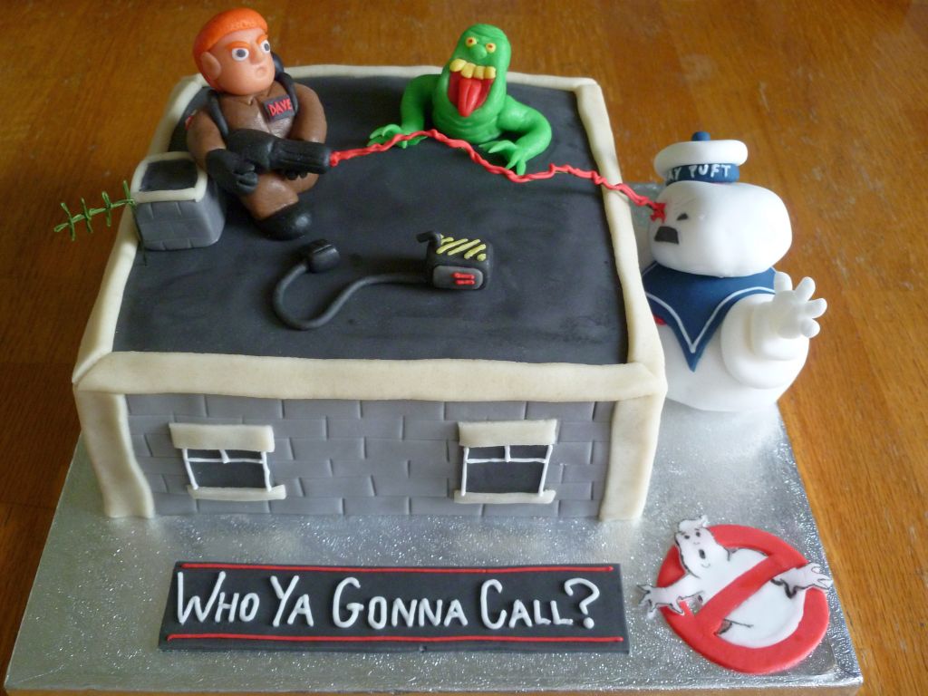 Ghostbusters Cake by Rebeckington on DeviantArt