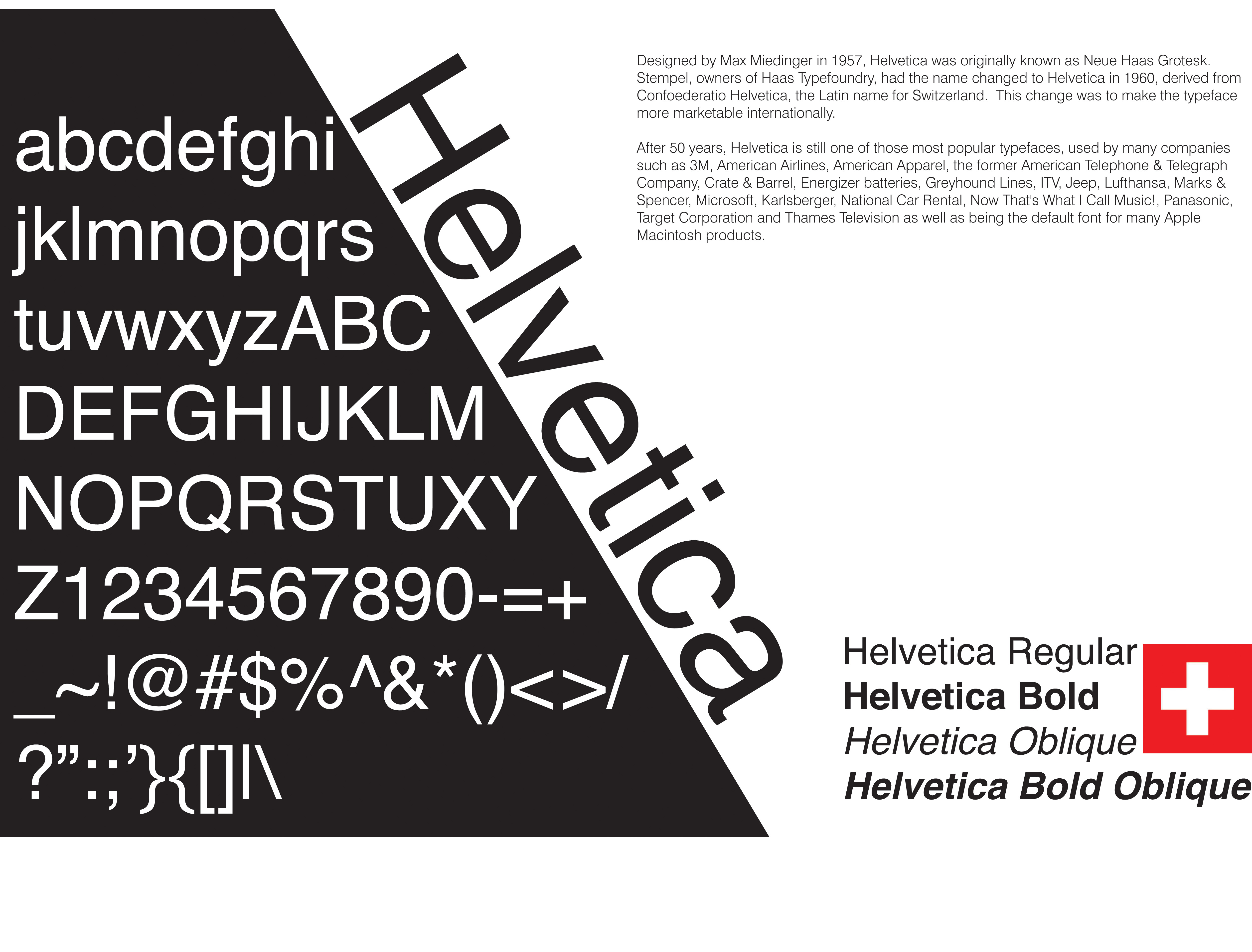 Helvetica Red