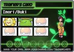 Inori/Buki's Trainer Card