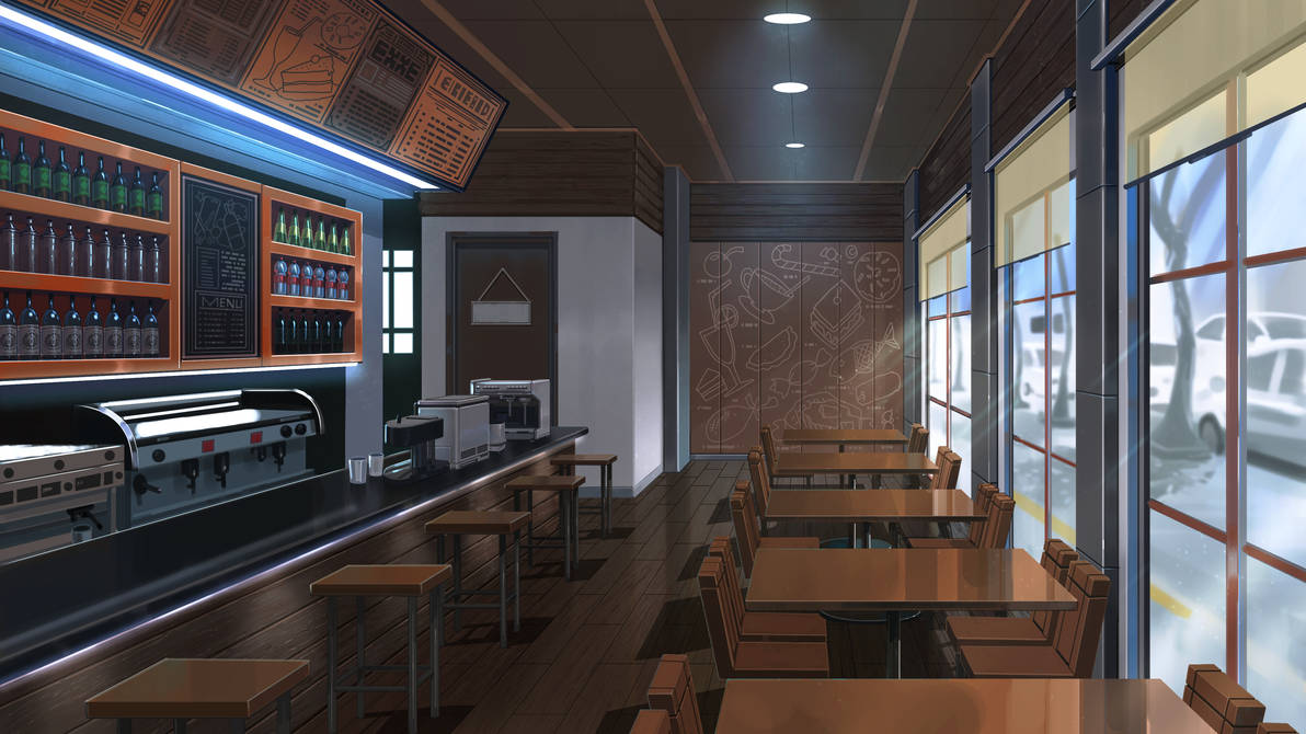 Cafe Blue Deviantart Commission - Cafe by D-dy on DeviantArt