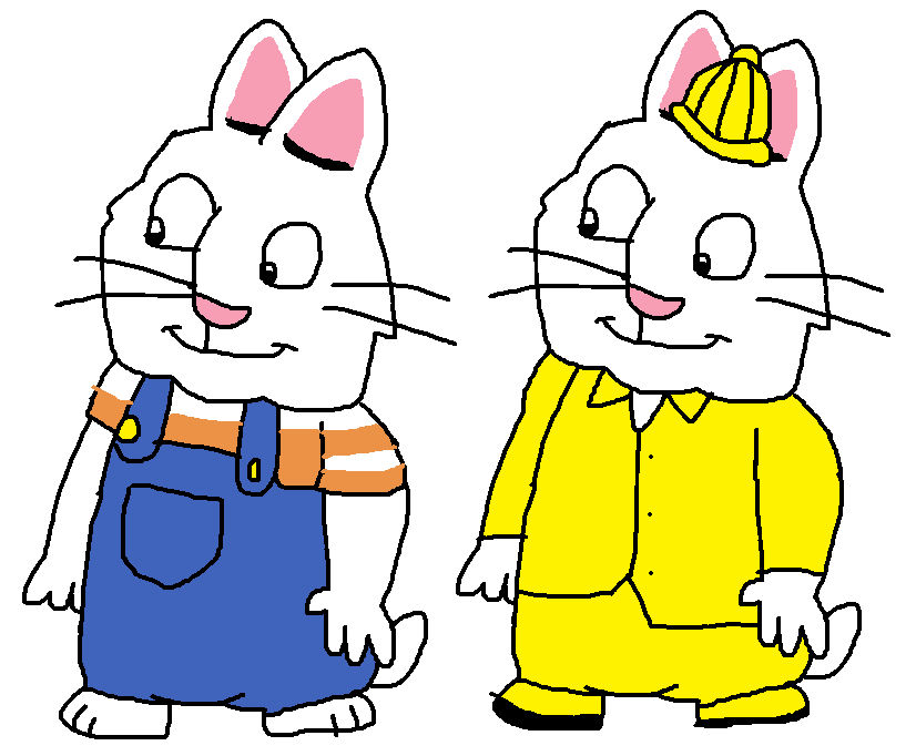 Max the Rabbit (Normal and Raincoat Versions) by KirbyHamster on DeviantArt