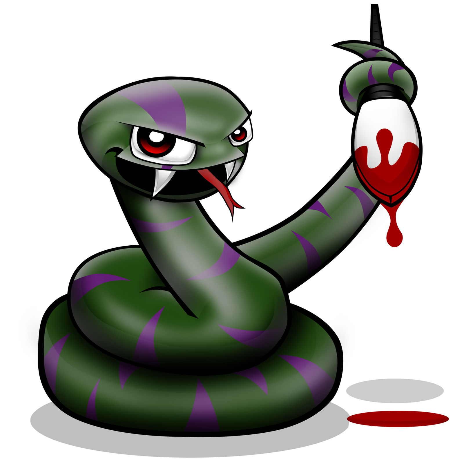 Evil snake by SAIDesigns on DeviantArt
