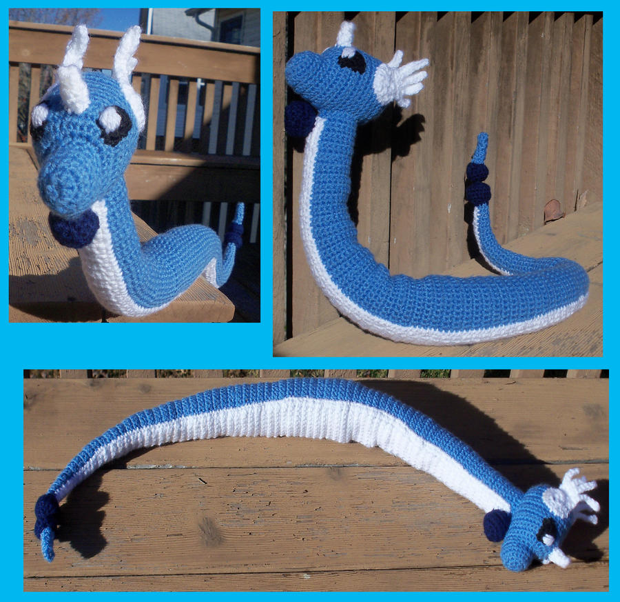 PKMN - Dragonair Amigurumi