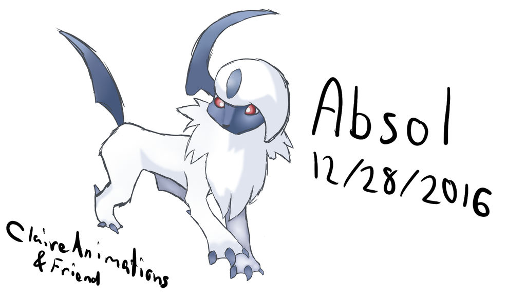 Absol FanArt | Claire Animations by ClaireAnimations on DeviantArt