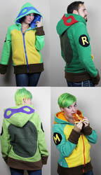 Turtle hoodies!