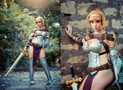 Leina-- Queen's Blade Cosplay