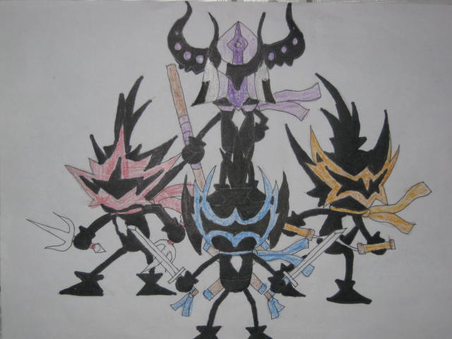 Mashup Drawing 001 - Patapon Uberheroes As ??? By Eeneehaww30-Ph On  Deviantart