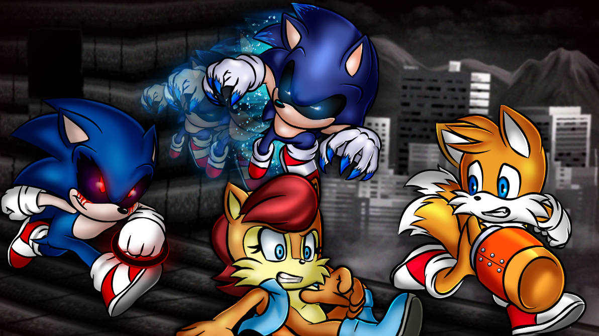 Sonic X The Revenge of Sonic.exe Cover Art by RaphaelHedgehogFan68 on  DeviantArt