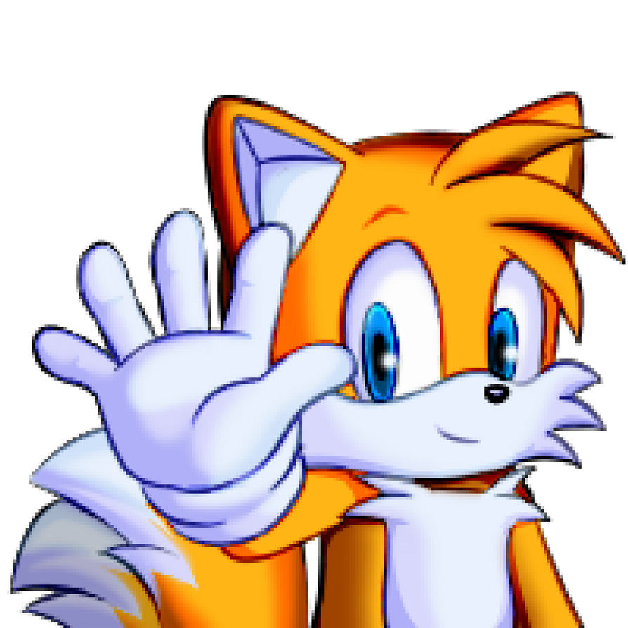 Tails (Character Select on Sonic.EXE Disaster) by VaazNaguira on DeviantArt