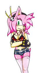 :Amy Rose: Yoko Littner's outfit