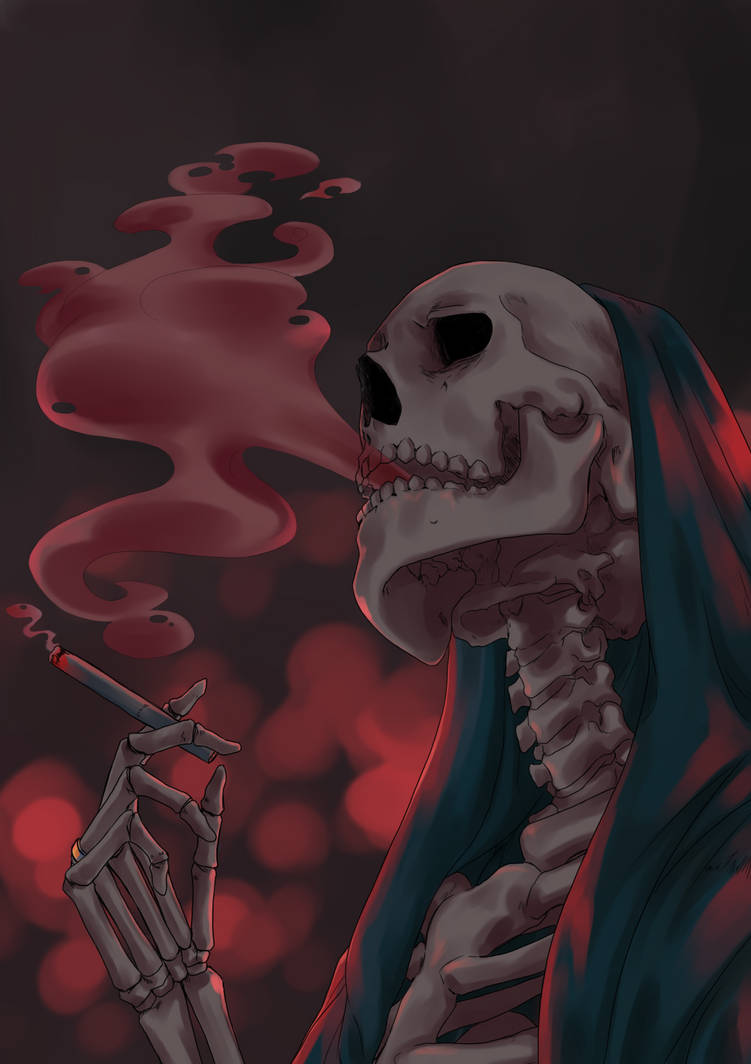 Reaper Snorting Smoking Reaper by Amortem-kun on DeviantArt