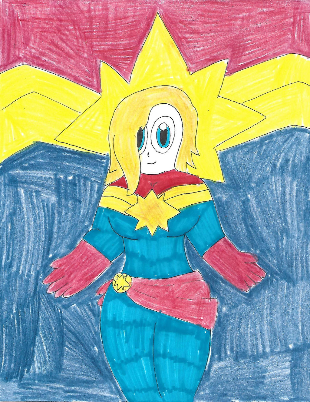 Captain Marvel by NoahTigerDragon on DeviantArt