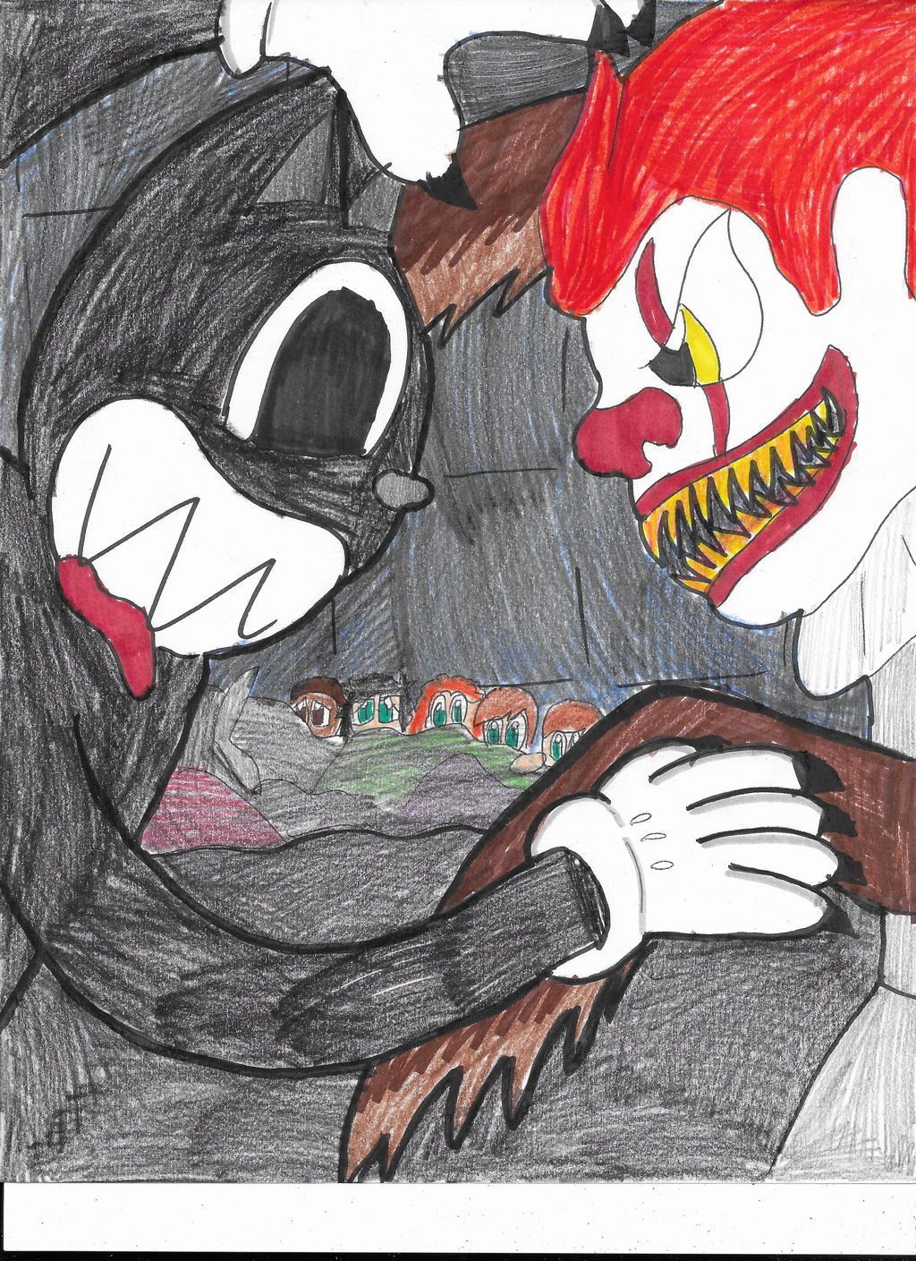 Cartoon Cat Vs Pennywise By NoahTigerDragon On DeviantArt cartoon-cat-vs-pennywise-by-noahtigerdragon-on-deviantart
