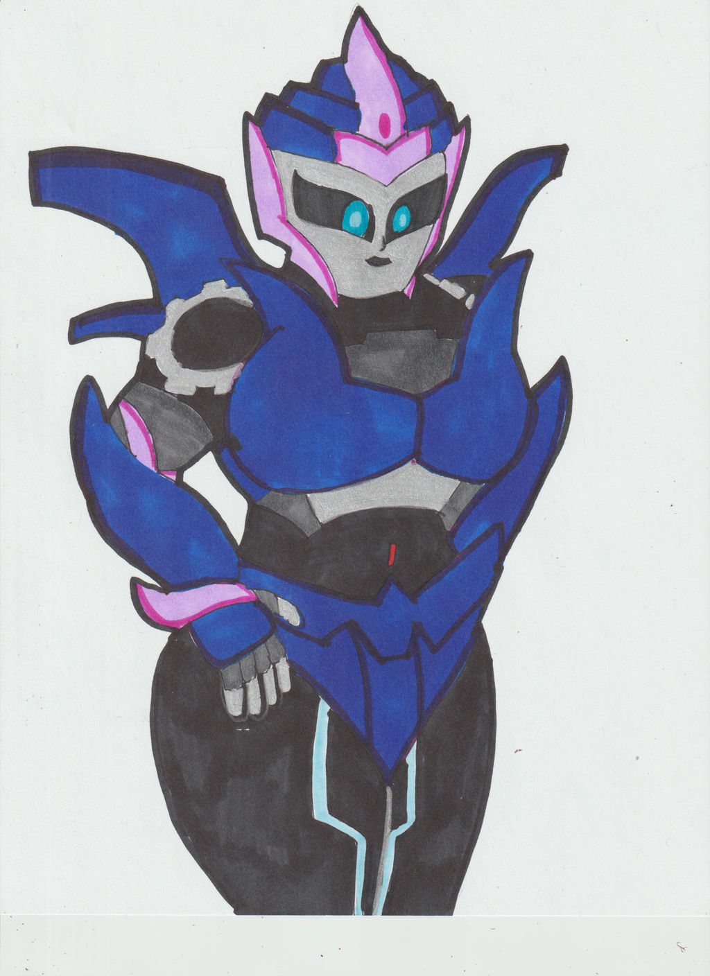 Transformers Prime Arcee by NoahTigerDragon on DeviantArt