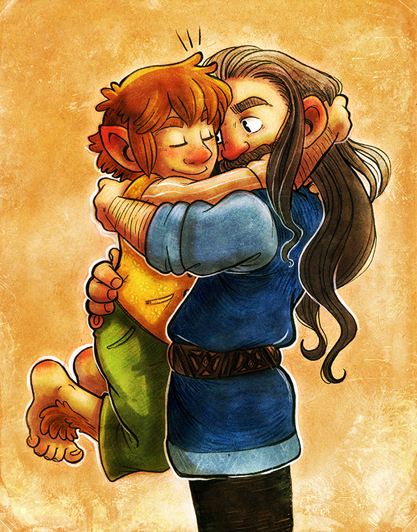 Hobbit Hugs Are the Best Hugs