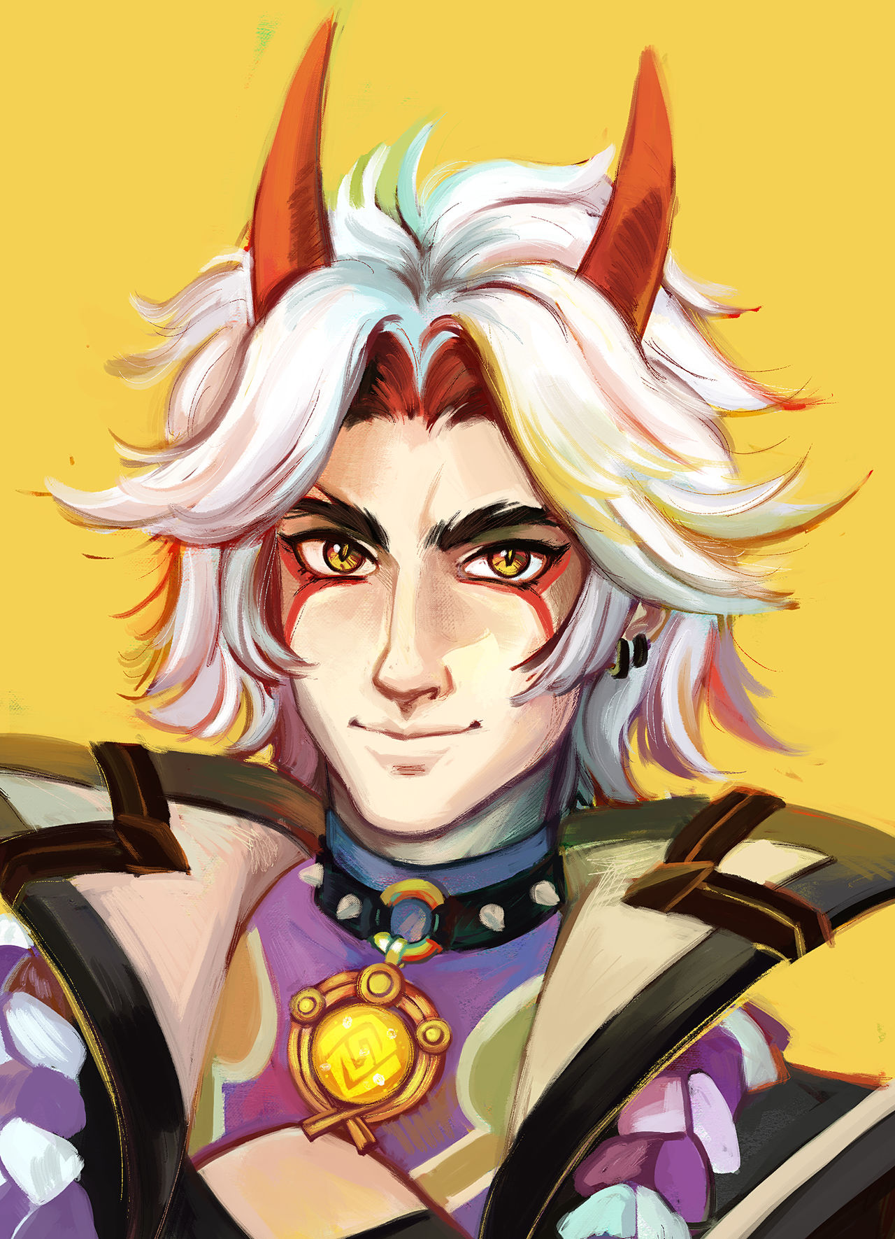 Arataki Itto by notfractal on DeviantArt