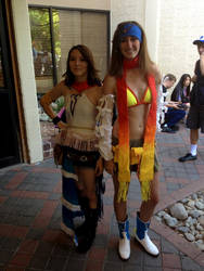 Yuna and Rikku 2012