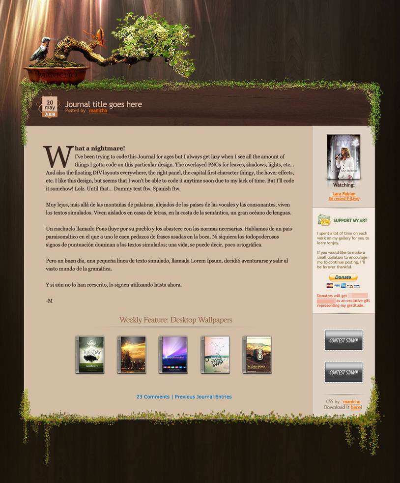 Upcoming CSS by mauricioestrella on DeviantArt
