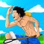 Luffy having fun!