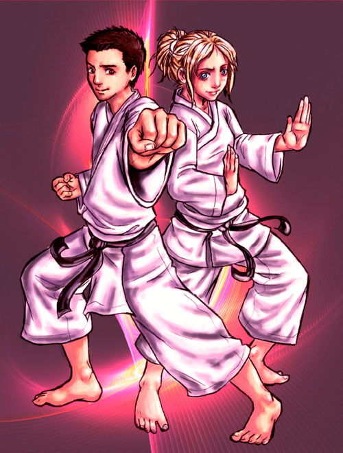 Martial Arts Siblings