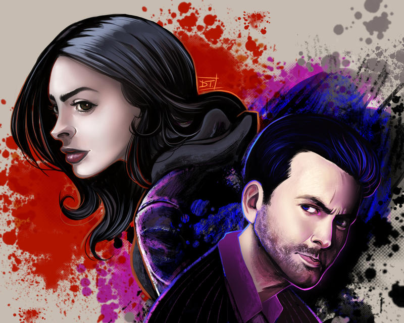 Jessica Jones by Of-Red-And-Blue
