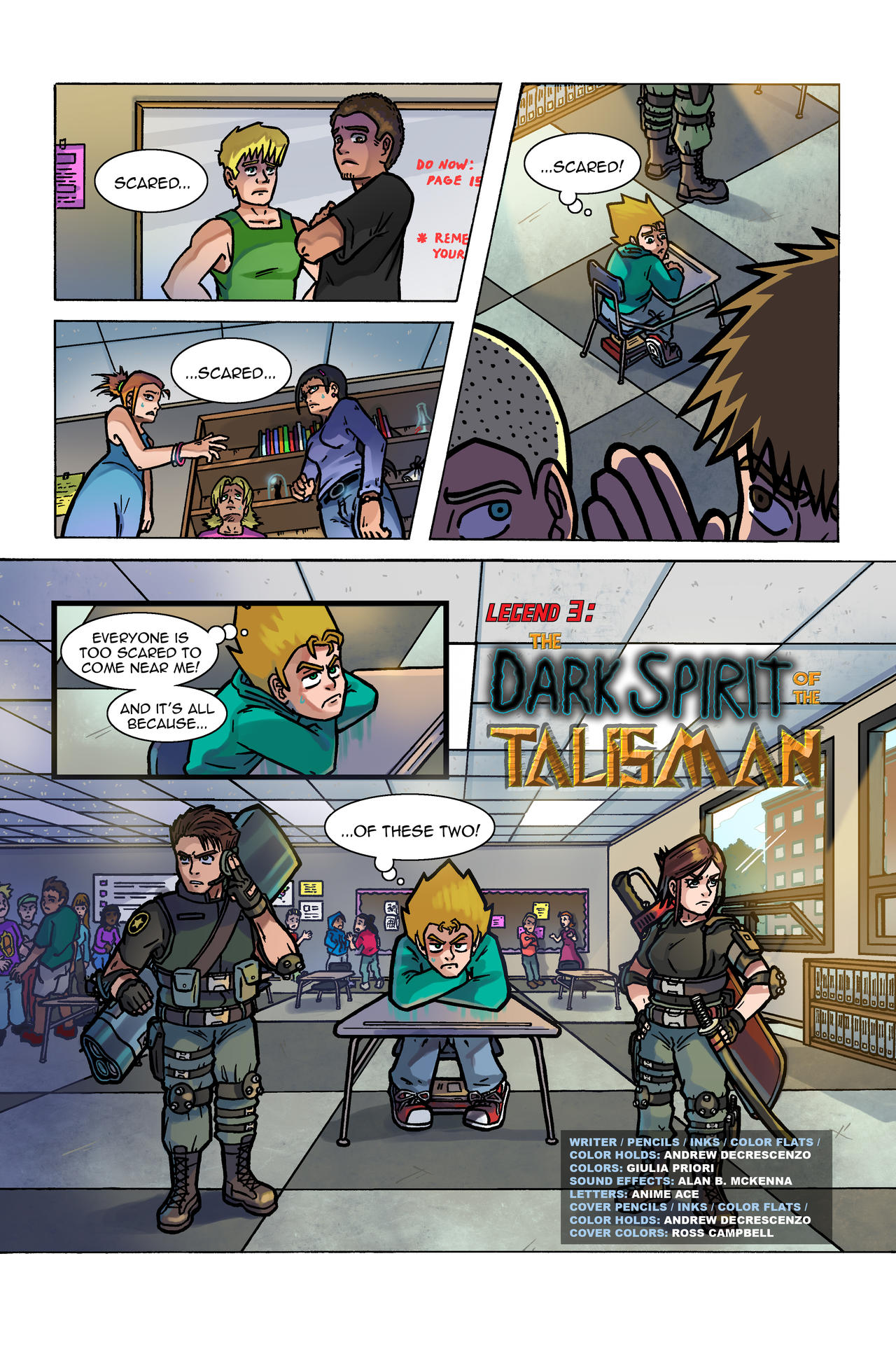 Spirit Legends - Issue 3 Page 1