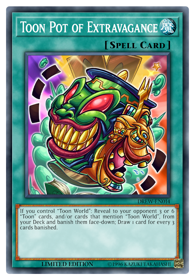 yugioh toon spell cards My take on the last 2 Toon Cards. : r/yugioh