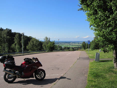 Honda CBR1100XX in southern Sweden