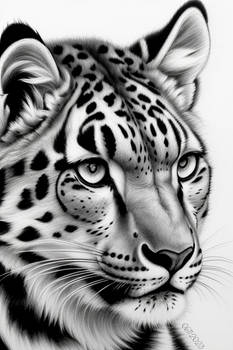 Draw a Snow Leopard with BeckyKidus