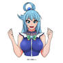 Busty Aqua - Konosuba