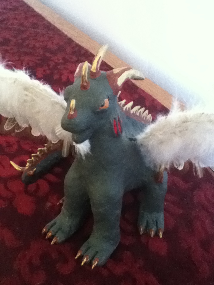 My dragon sculpture