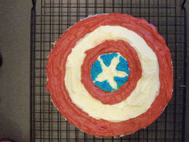 Captain America's Shield - Cake