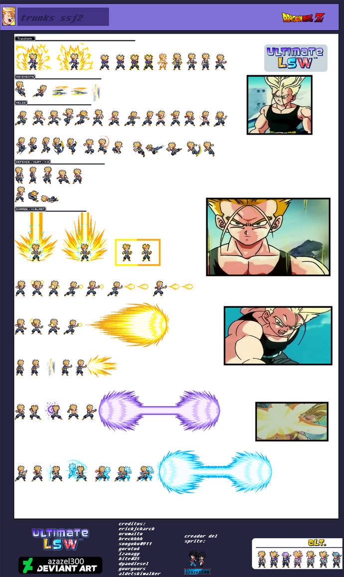 Ulsw:Trunks Ssj2 by azazel300 on DeviantArt