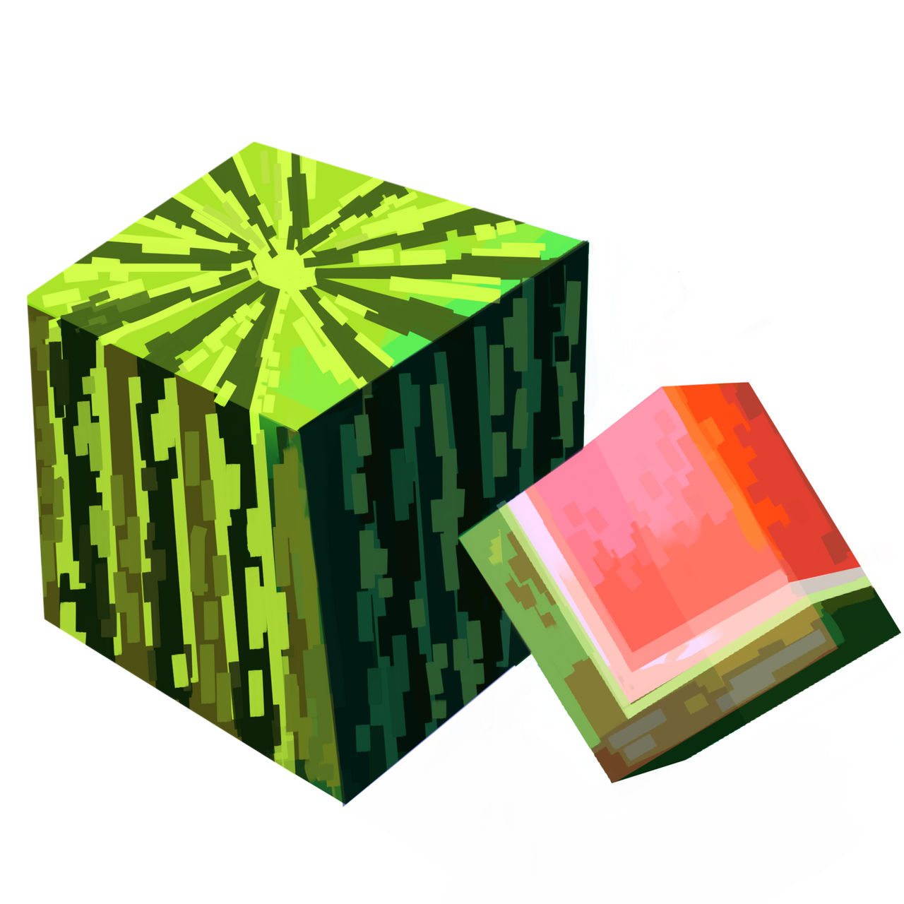Melon Block By Sweet Spectre On Deviantart Melon Block By Sweet Spectre On Deviantart
