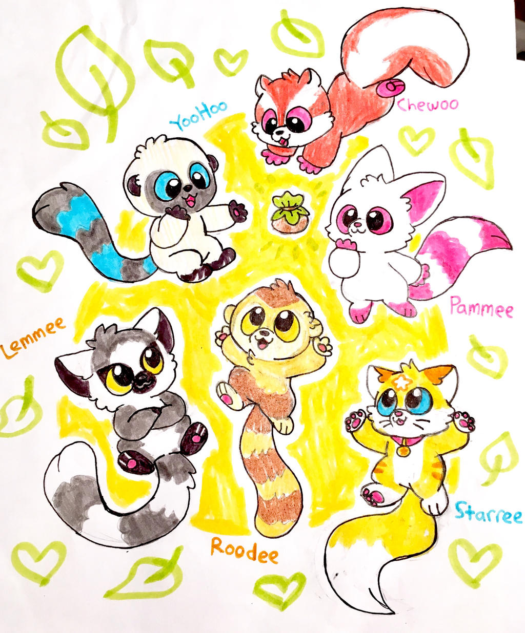 YooHoo and Friends! by RayStarKitty on DeviantArt YooHoo and Friends! by RayStarKitty on DeviantArt