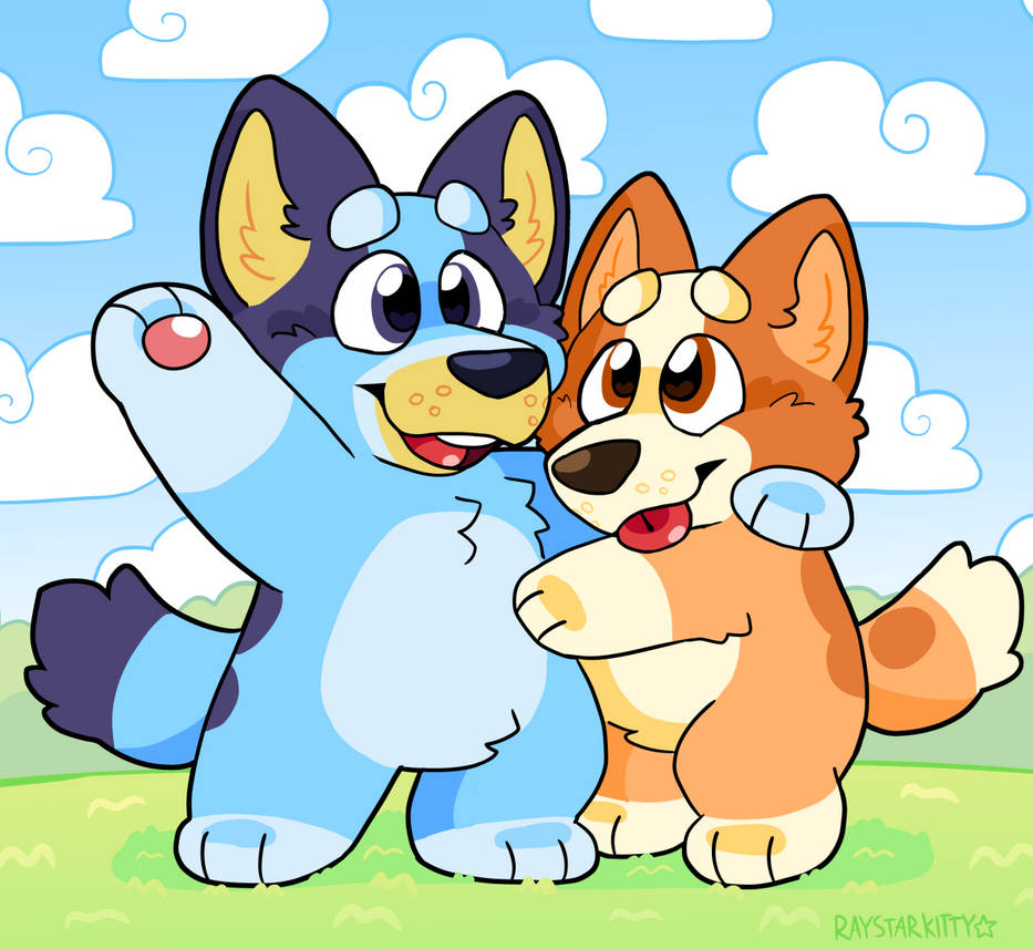 Dibujos de blue y bingo