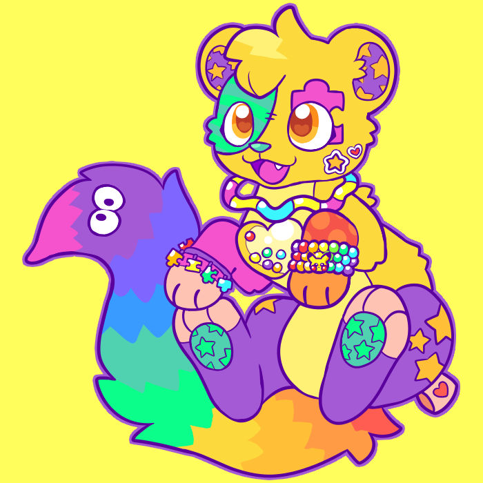 Deviantart Fidget Fidget the Ferret! by RayStarKitty on DeviantArt