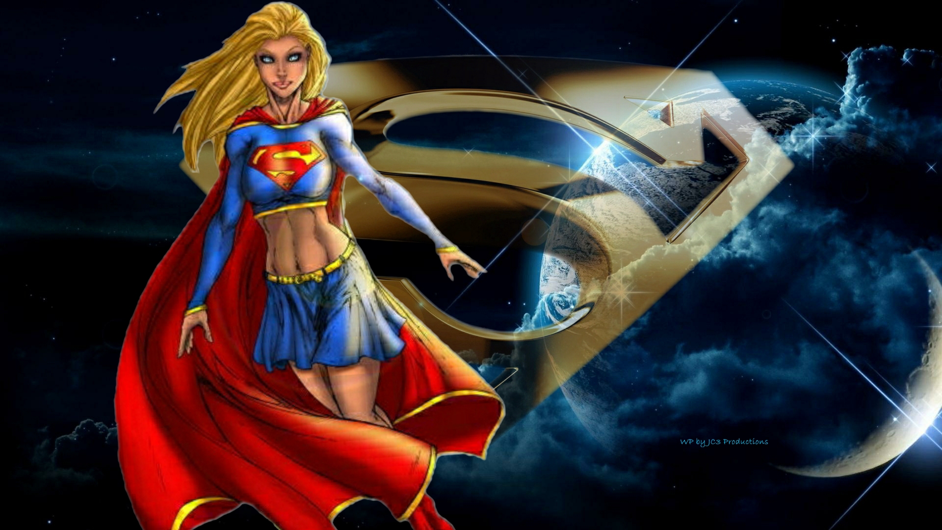 Supergirl Wallpaper - Space 7