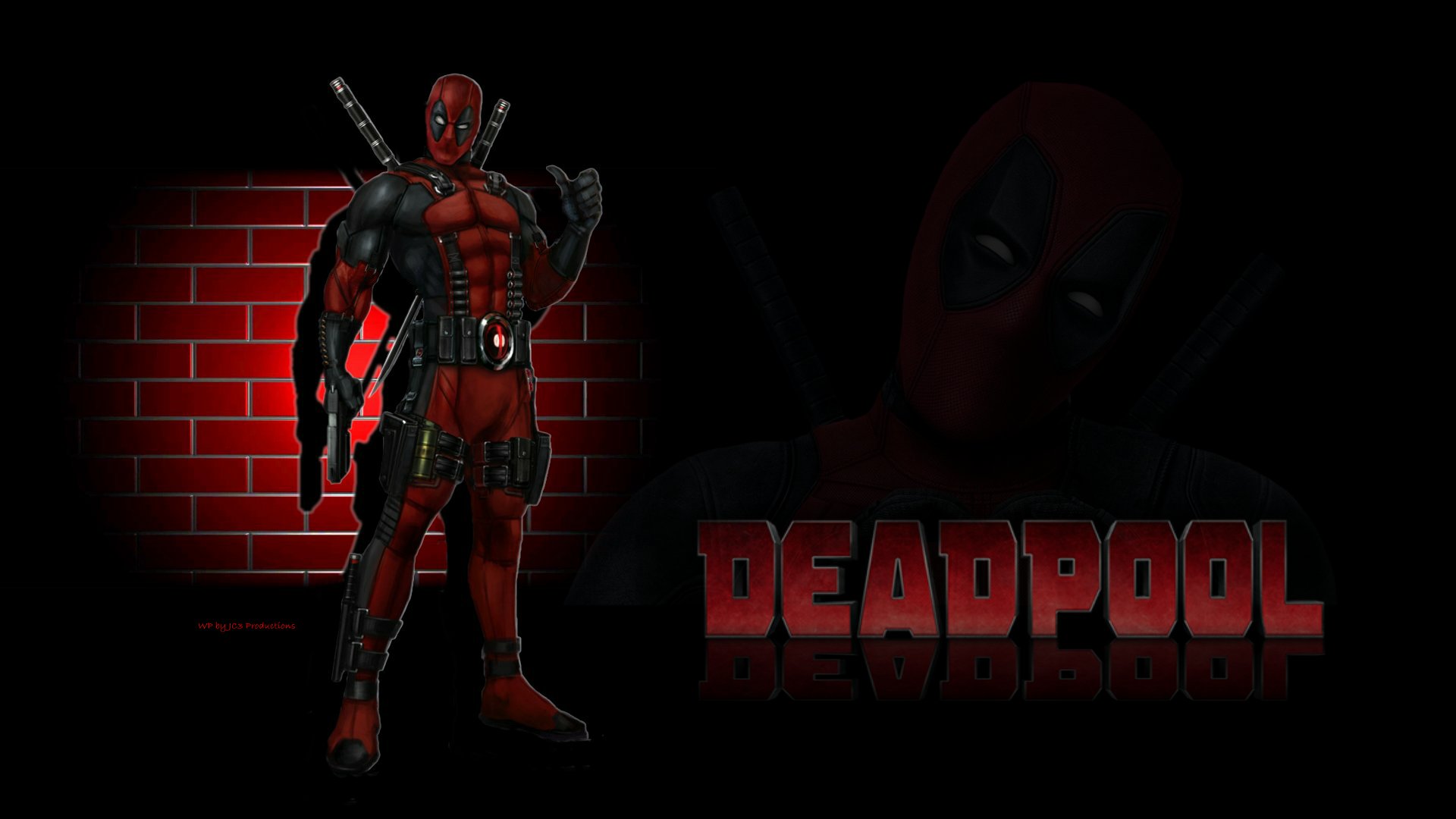 Deadpool Wallpaper - Brick Wall 2 by Curtdawg53 on DeviantArt Deadpool Wallpaper - Brick Wall 2 by Curtdawg53 on DeviantArt