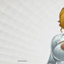 Power Girl Wallpaper - Up Close