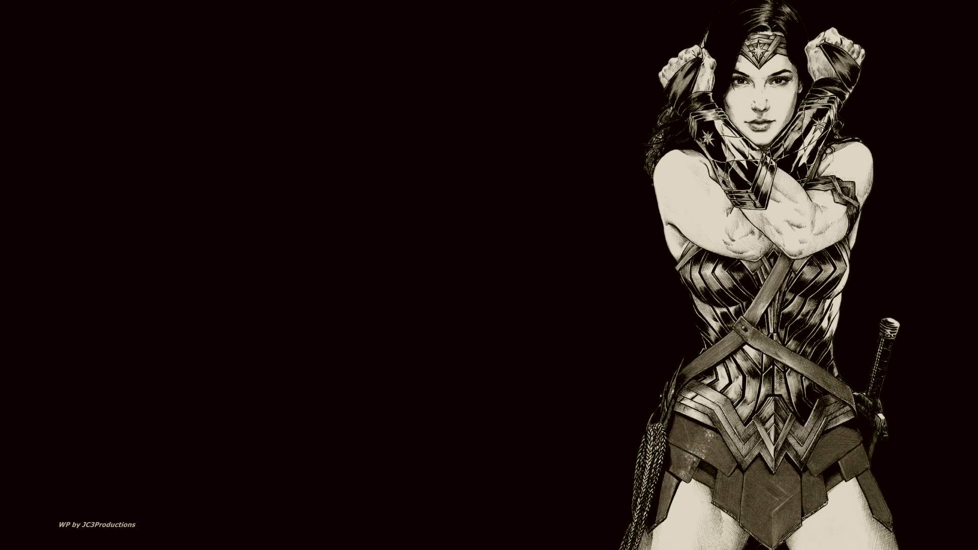 Wonder Woman In Black White 1 by Curtdawg53 on DeviantArt Wonder Woman In Black White 1 by Curtdawg53 on DeviantArt