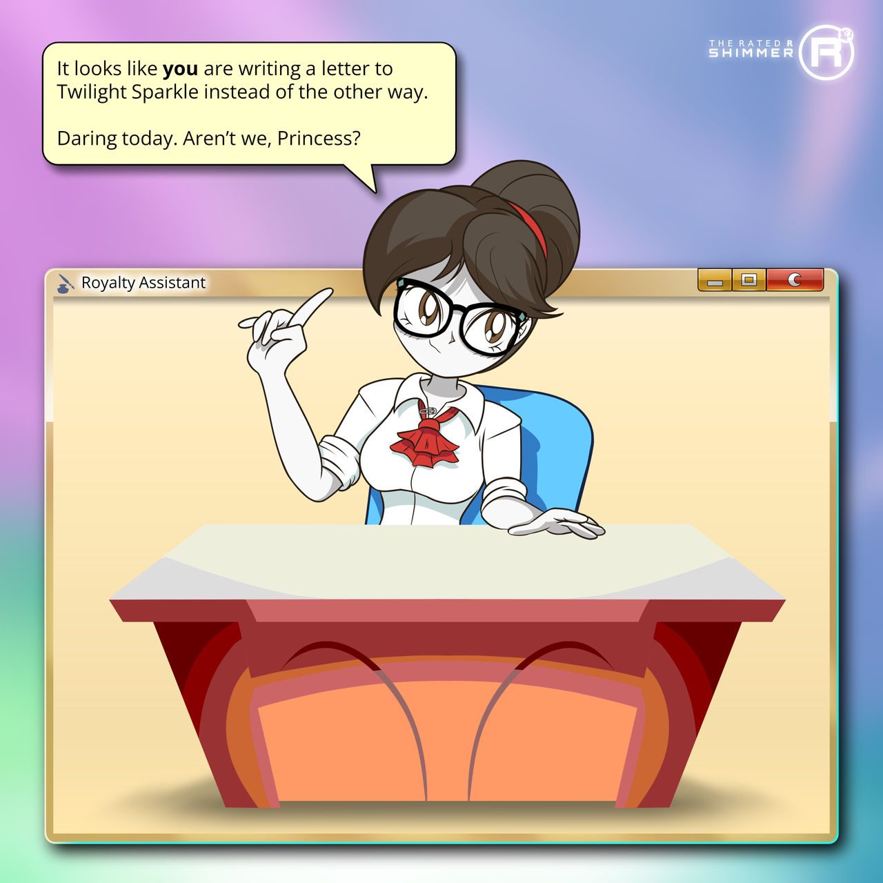 Raven wants to help by TheRatedRShimmer on DeviantArt