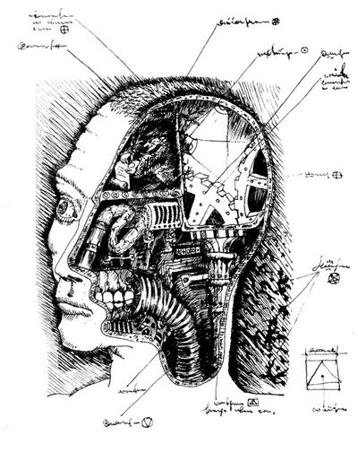 Mechanical Head by tenebris666 on DeviantArt