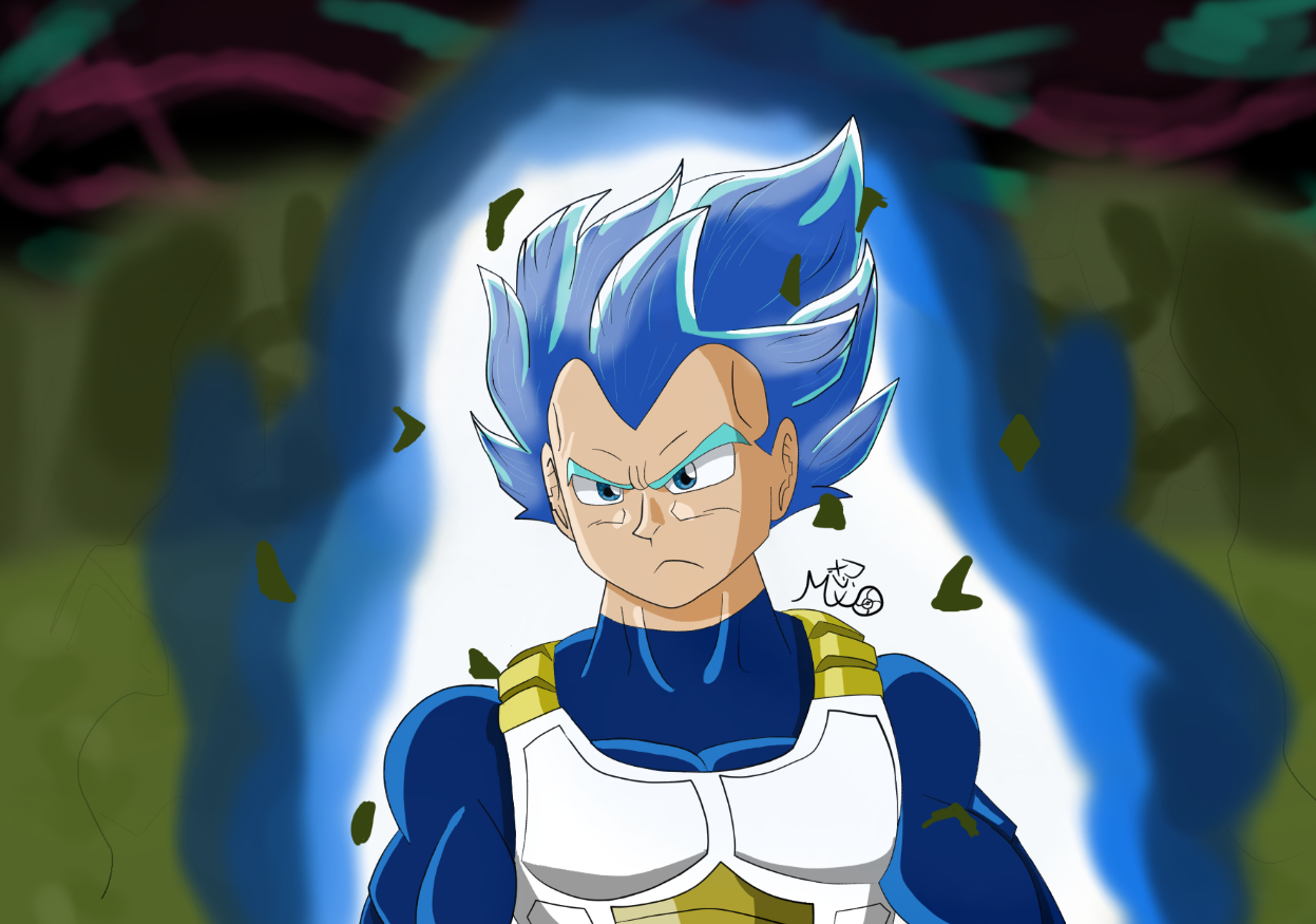 Ssb Evolved Vegeta Ssb Evolved Drawing by MasterShogy on DeviantArt