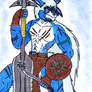 Blue Barbarian Wolf