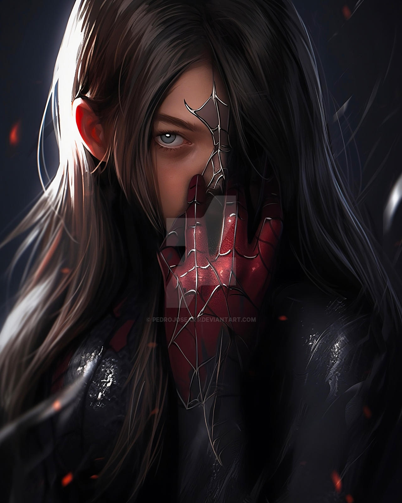 Deviantart Spider Avatar Who are you? mysterious Spider by @Pedrojoseart by PedroJoseart on ...