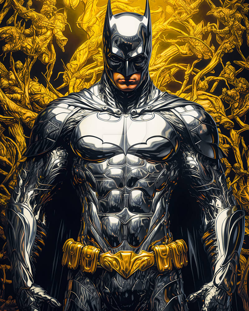 Silver Batman @Pedrojoseart by PedroJoseart on DeviantArt